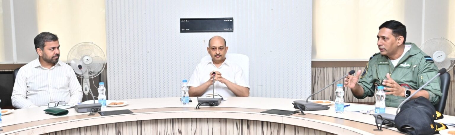 राज्योत्सव पर वायु सेना का होगा शौर्य प्रदर्शन, अपर मुख्य सचिव साहू ने ली अधिकारियों की बैठक