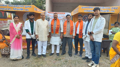 स्व. सदाशिव गोविंद राव कात्रे स्मृति सेवा यात्रा का समापन