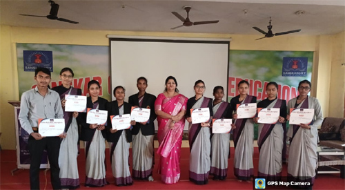 संस्कार सिटी कॉलेज ऑफ एजुकेशन में वंदेमातरम् की 150वीं वर्षगांठ पर रचनात्मकता का उमड़ा सैलाब