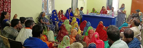 ग्राम पंचायत मुसरा के ग्रामसभा में ग्रीष्मकालीन धान उत्पादन पूर्णतः प्रतिबंधित प्रस्ताव पास