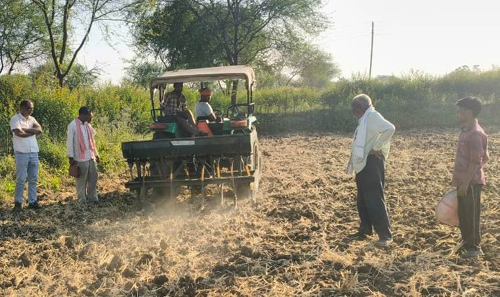 पानी की कमी से परेशान किसान ने धान छोड़ मक्का की बुआई की, होगा दो गुना मुनाफा