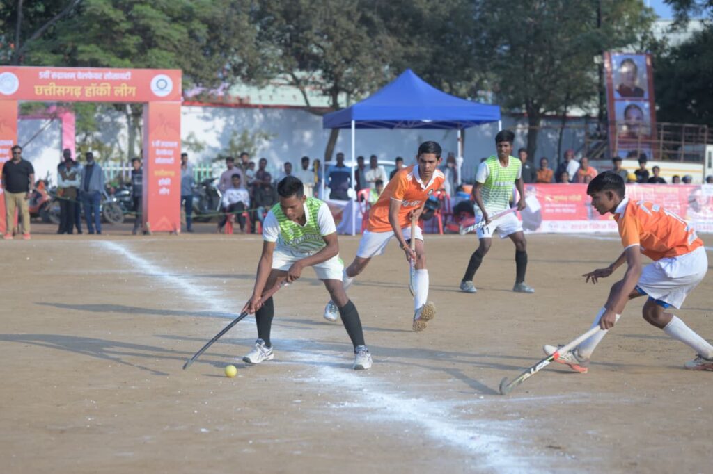 5वीं रुद्राक्षम् वेलफेयर सोसाइटी छत्तीसगढ़ हॉकी लीग : उत्तरप्रदेश और बिलासपुर ने बनाई सेमीफाइनल में जगह