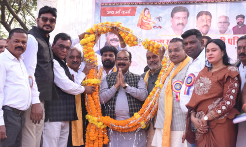 उप मुख्यमंत्री अरूण साव राज्य स्तरीय युवक-युवती परिचय सम्मेलन एवं शपथ ग्रहण समारोह में हुए शामिल