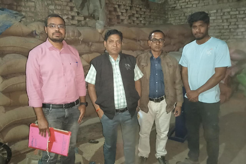 अवैध धान जप्ती अभियान में लगातार कार्रवाई, 2 प्रकरणों में 563 क्विंटल अवैध धान जब्त