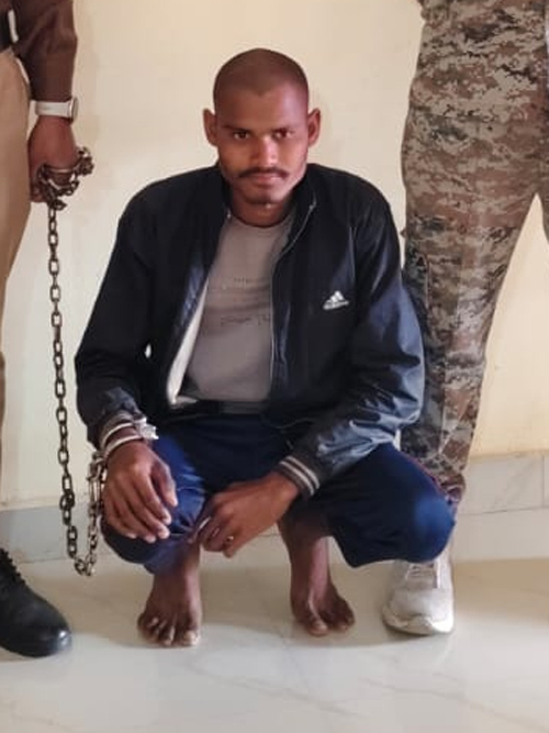 नाबालिग से दुष्कर्म का आरोपी गिरफ्तार, जेल भेजा गया