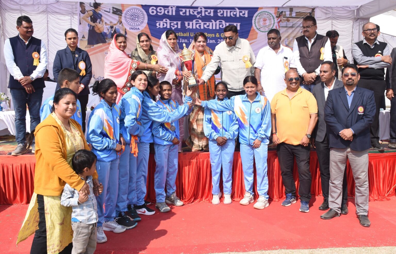 69वीं राष्ट्रीय शालेय क्रीड़ा प्रतियोगिता : छत्तीसगढ़ और सीबीएसई की बालिका बनीं विजेता