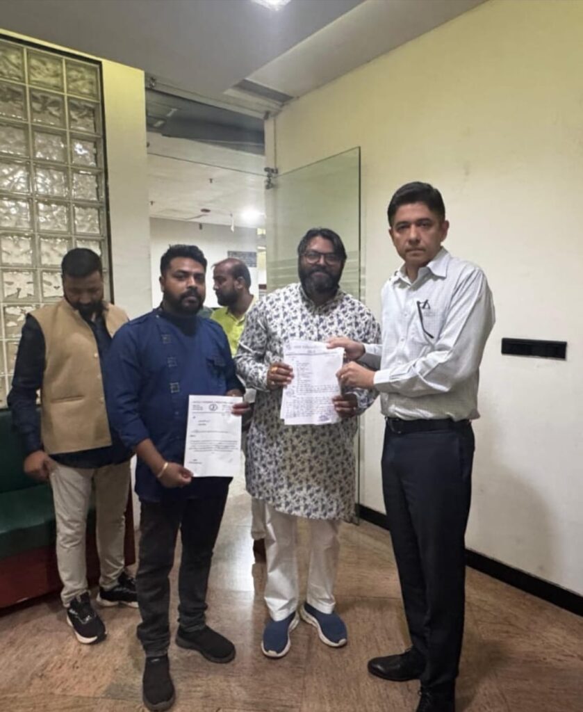 अजीत जोगी युवा मोर्चा प्रदेश कार्यकारी अध्यक्ष शमसुल आलम ने मंत्रालय में स्वास्थ्य व प्रशासनिक समस्याओं पर रखी आपत्ति