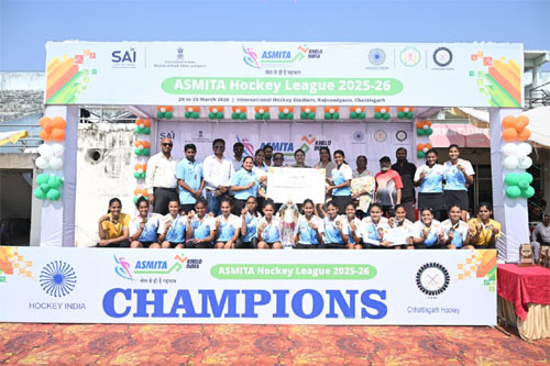 मध्यप्रदेश ने महाराष्ट्र को 5-3 हराकर जीती अस्मिता वेस्ट जोन जूनियर बालिका हॉकी लीग, मेजबान छत्तीसगढ़ रही तीसरे स्थान पर