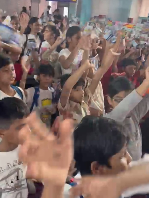 महावीर जन्म कल्याणक महोत्सव में उमड़ा श्रद्धा का सैलाब, निकली सद्भावना पदयात्रा