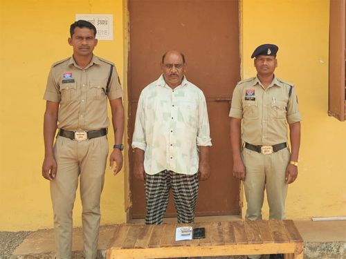 डोंगरगांव में सट्टा के खिलाफ पुलिस की कार्रवाई : आरोपी गिरफ्तार, नगदी व मोबाइल जब्त