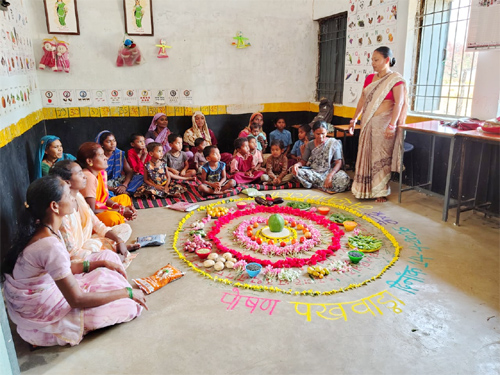 आठवां पोषण पखवाड़ा : ग्राम स्तर पर कुपोषण के खिलाफ सशक्त पहल