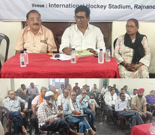 जिला हॉकी संघ की वार्षिक आमसभा सम्पन्न, 26 खिलाड़ियों ने राष्ट्रीय स्तर पर किया प्रदेश का प्रतिनिधित्व
