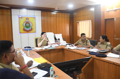 अपराध पर निर्णायक प्रहार : SP ने लंबित प्रकरणों के त्वरित निपटान के दिए सख्त निर्देश